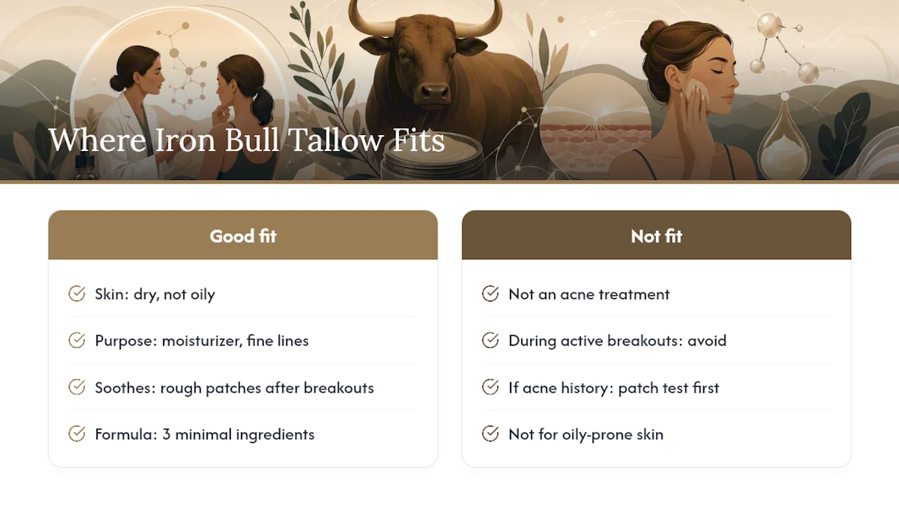Where Iron Bull Tallow Actually Fits — overview diagram