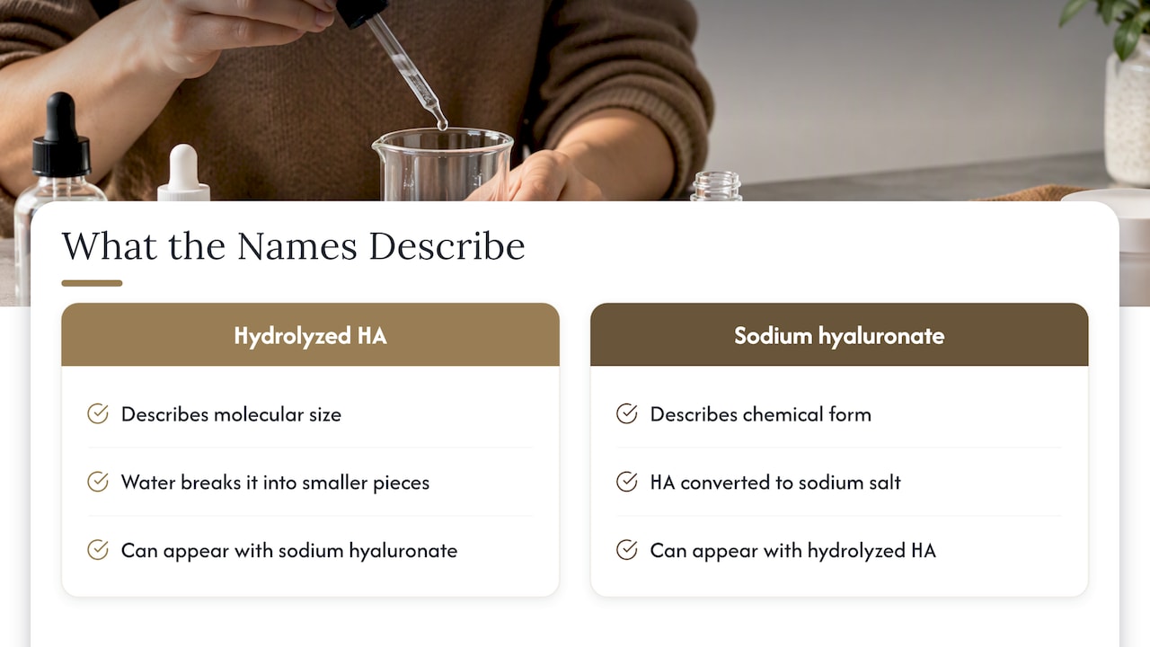 How hydrolysis and salt formation differ